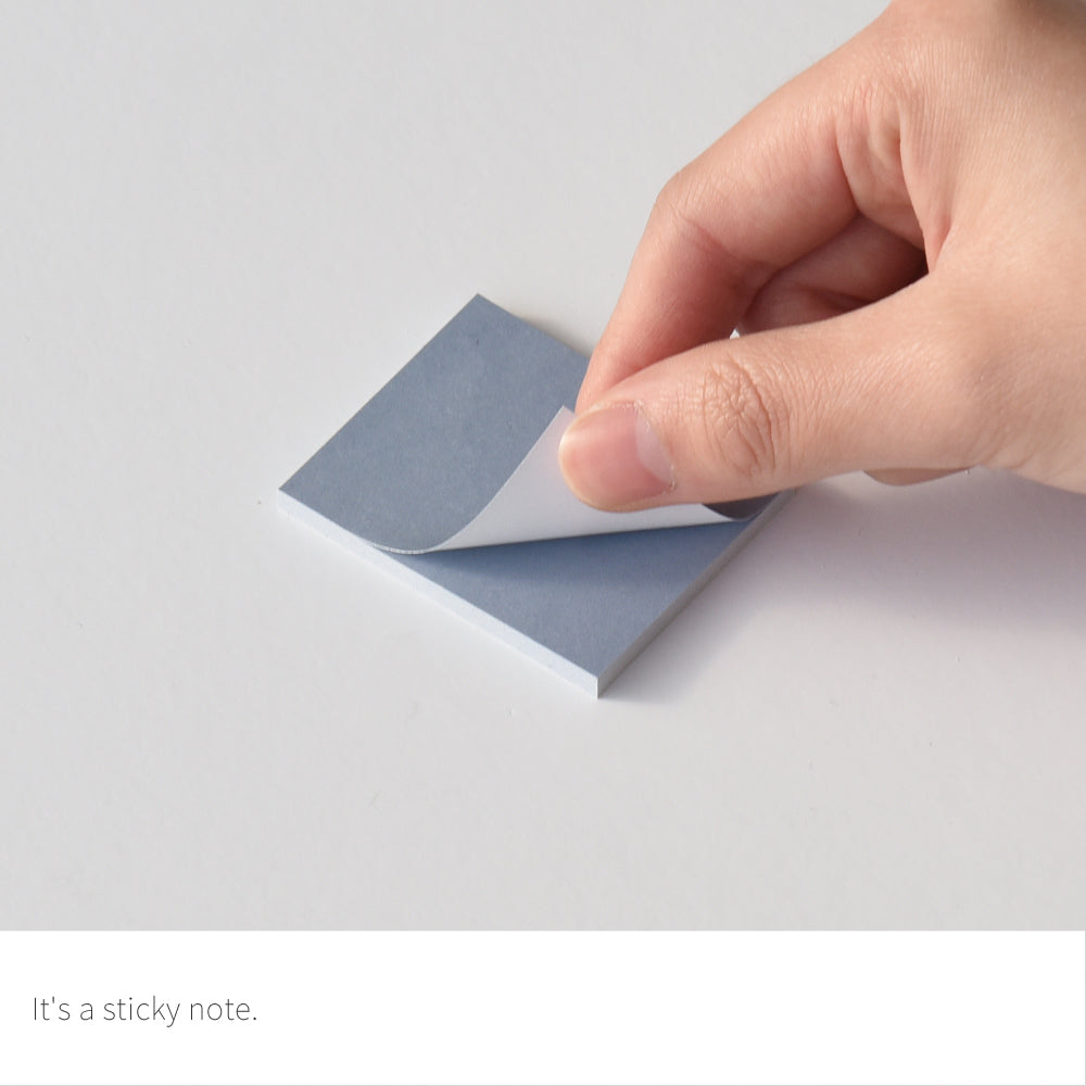 Monolike Color Palette Sticky Color painting 400 A SET 4P - Self-Adhesive Memo Pad 30 sheets