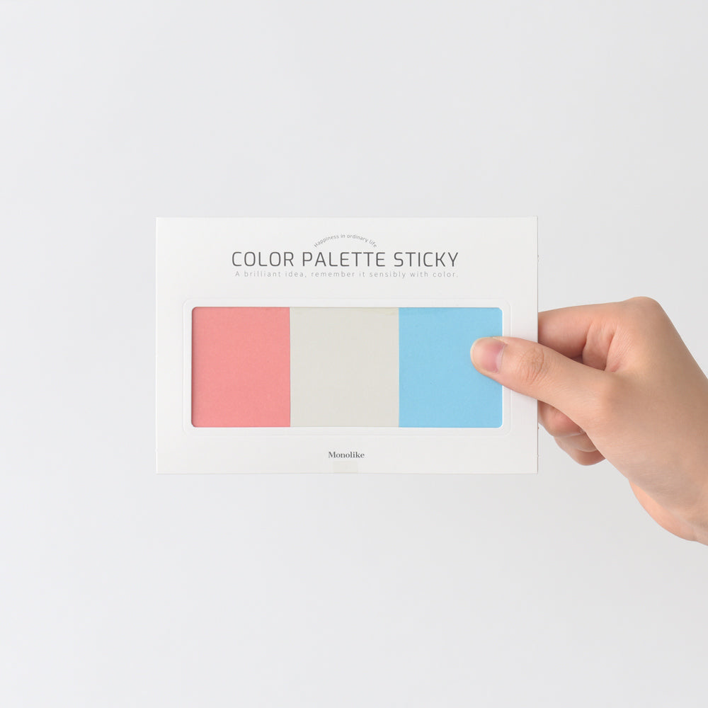 Monolike Colour palette Sticky Solid 301 A SET 4p - Self-Adhesive Memo Pad 30 sheets